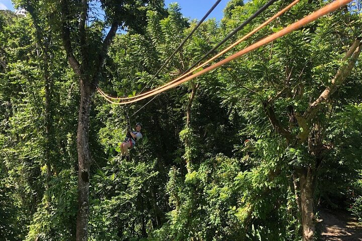 Zipline Experience with Transportation from San Juan - Photo 1 of 6